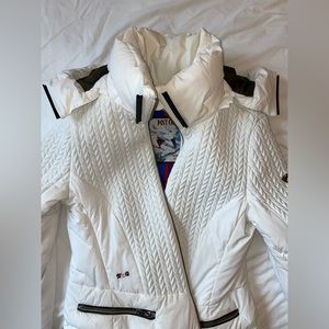 Postcard White Down Ski Jacket